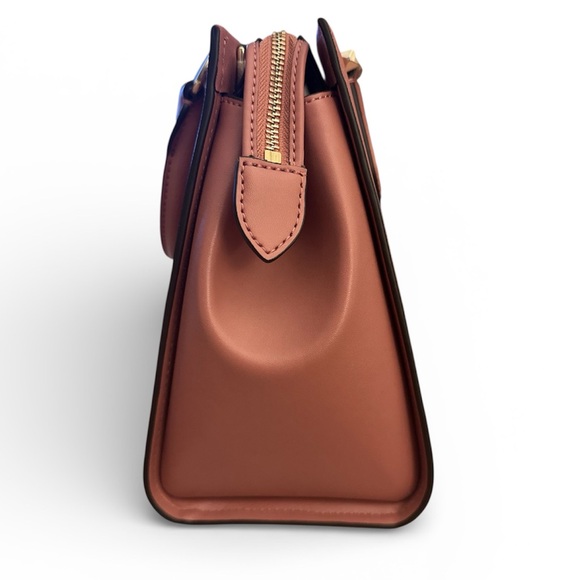 Michael Kors Marilyn Saffiano Leather Satchel Bag - Picture 7 of 11